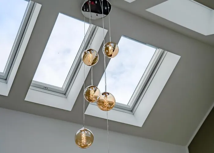 Designhaus - Whirlpool - Terrasse - Garage - 10 Personen - Aufzug - Kueche - Familienfreundlich - Wifi - Netflix 度假居